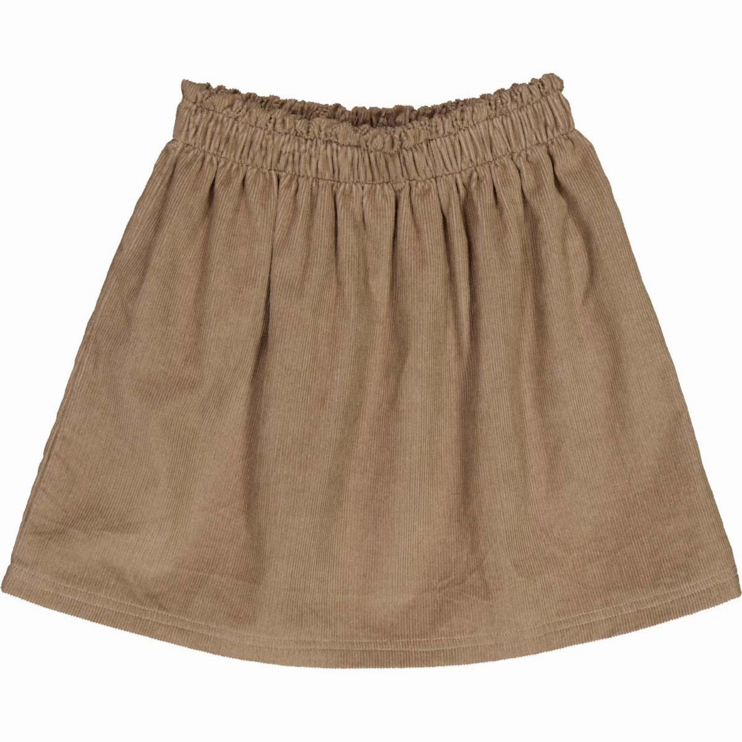 Full Circle M??sli Shade Corduroy Frill Skirt