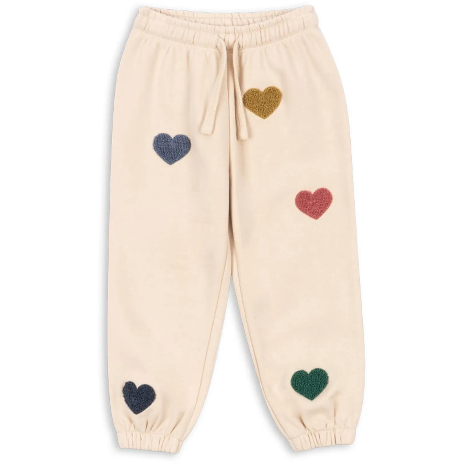 VentilatedMeshPanels cyclist Konges Sl?jd Multi Heart Lou Terry Sweat Pants Ocs