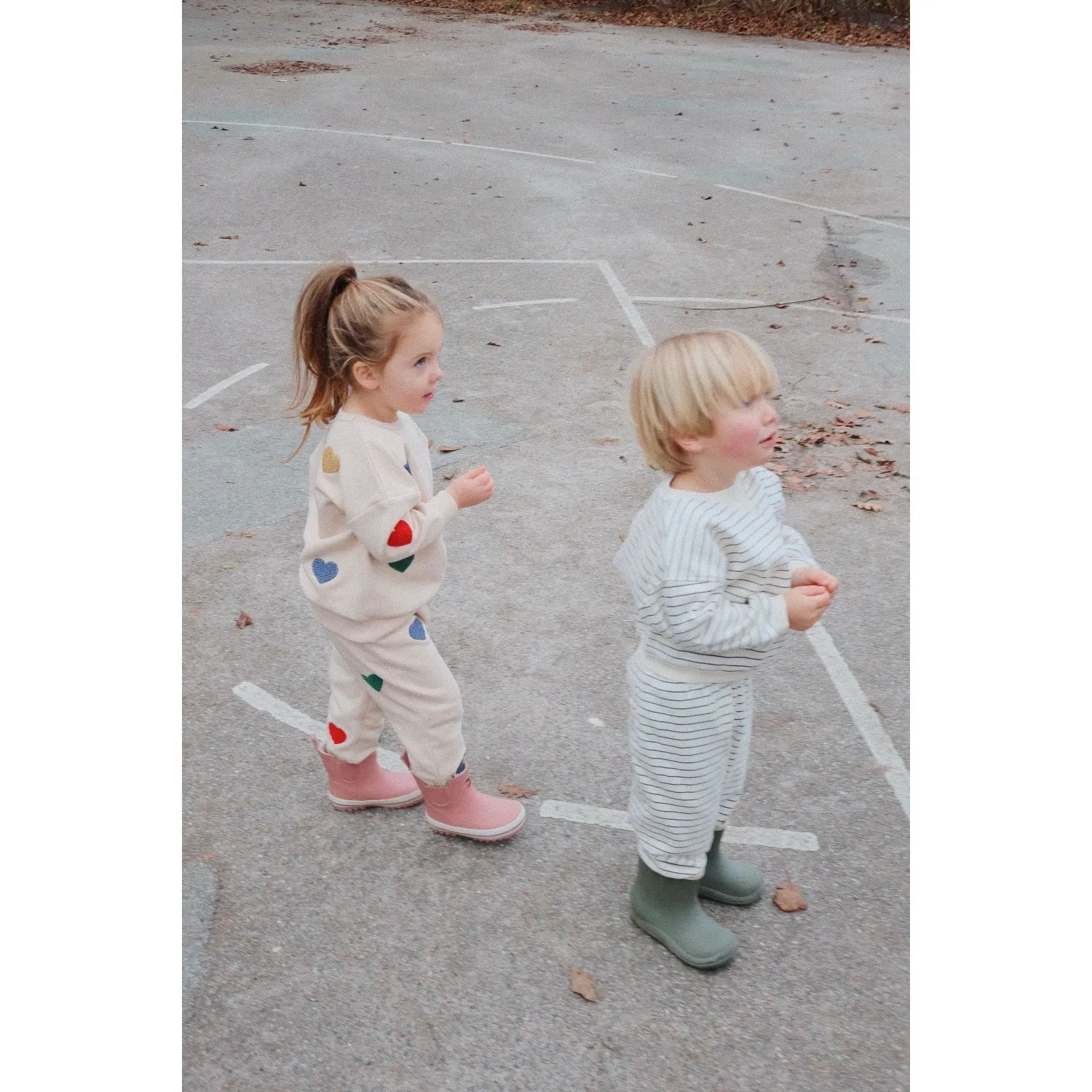 lifestyle Konges Sl?jd Multi Heart Lou Terry Sweat Pants Ocs