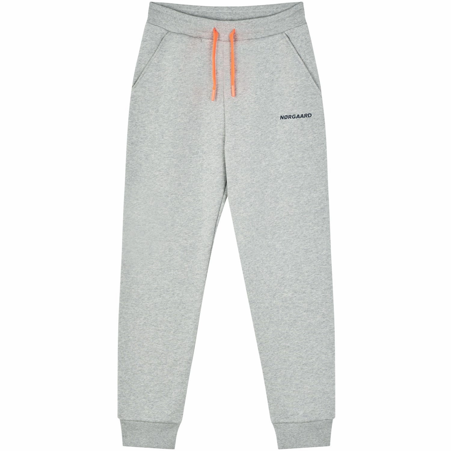 Modal Cream Mads N?rgaard Light Grey Melange Organic Sweat Poro Pants