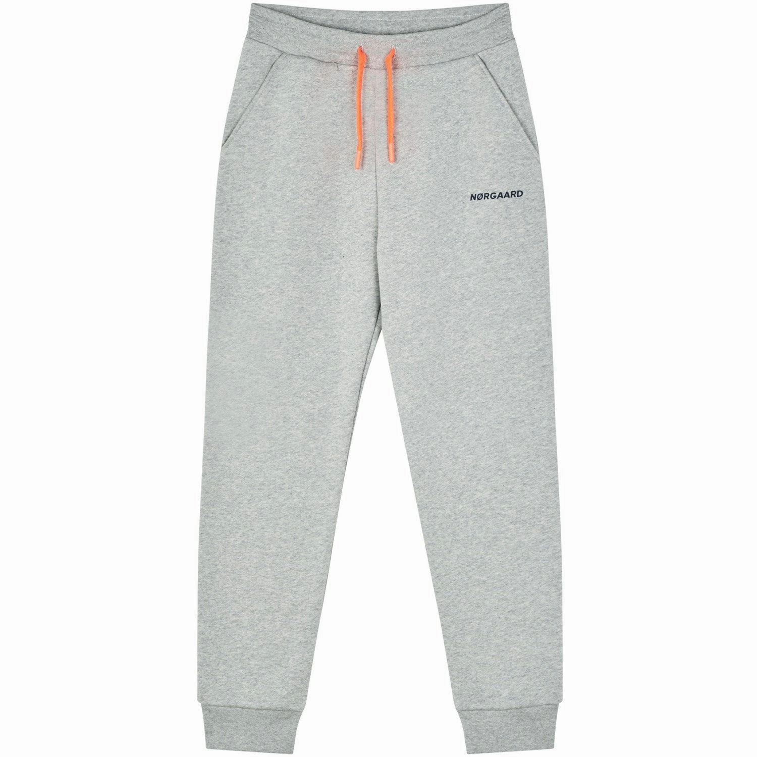 Mads N?rgaard Light Grey Melange Organic Sweat Poro Pants sneaker venue Visual Appeal