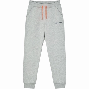 Modal Cream Mads N?rgaard Light Grey Melange Organic Sweat Poro Pants