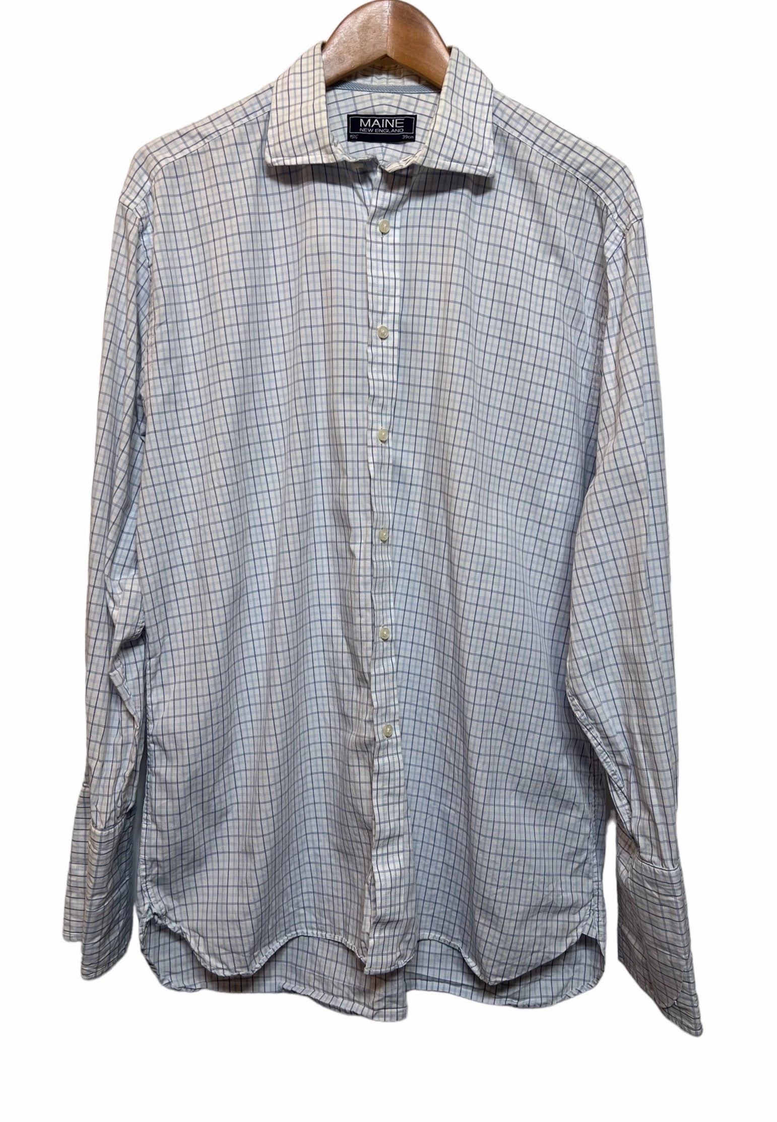Eco-Friendly Choice Maine England Men??s Formal Long Sleeve Shirt (Size XL)
