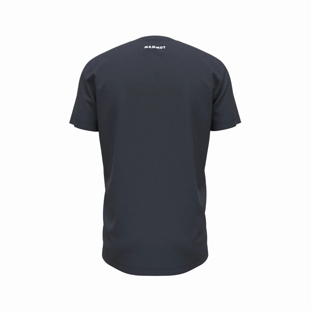 Simple and Relaxed OversizedSilhouette Mammut Trovat Logo T-Shirt Men