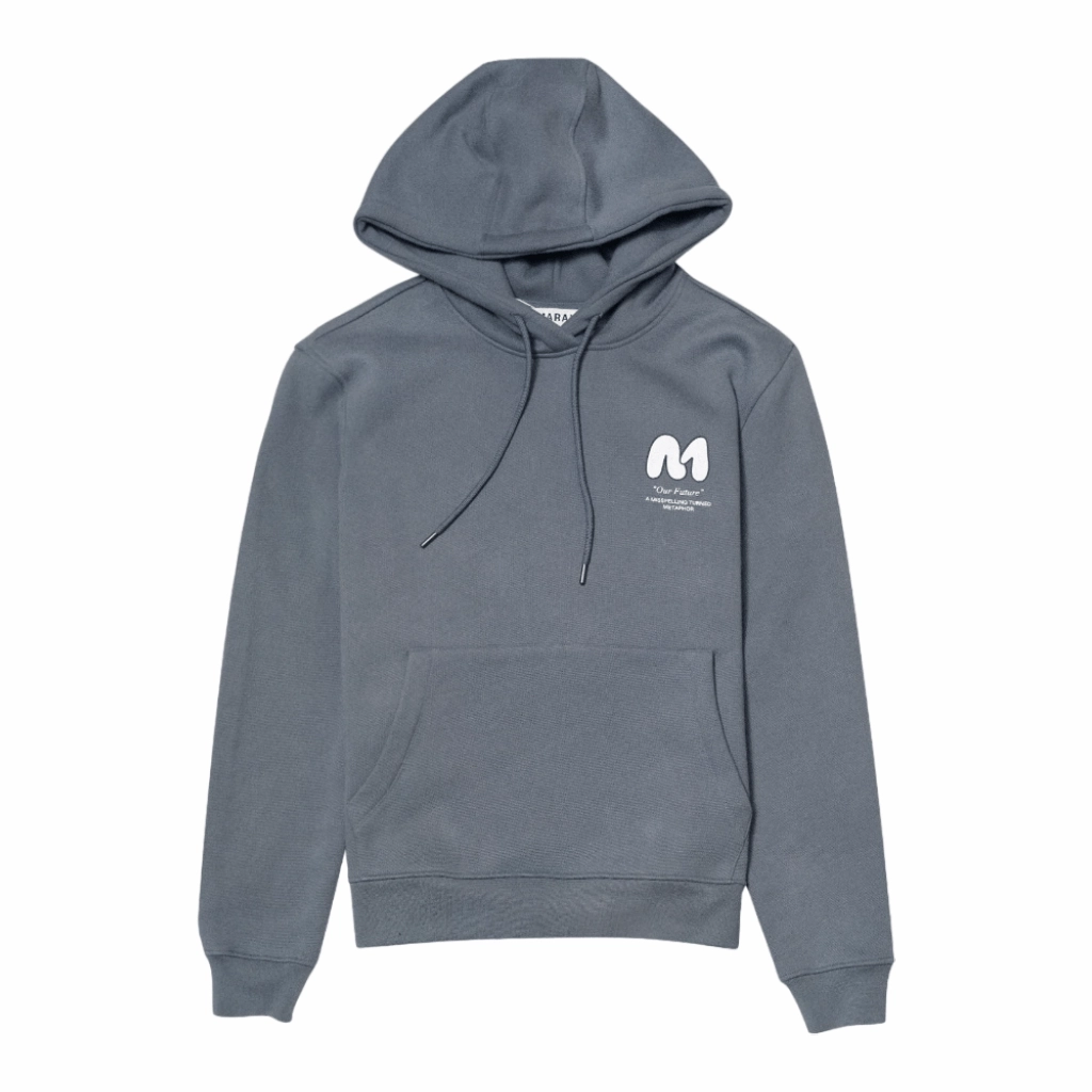 Marai Bubble Print Hoodie Men Formal Casual