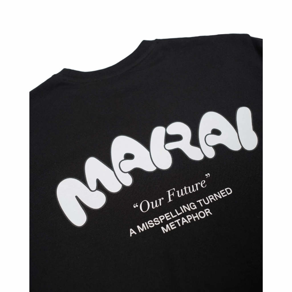 Marai Bubble Print T-Shirt Men Casual Layer