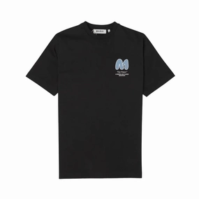 Marai Bubble Print T-Shirt Men Sustainable Textile Comfort Style
