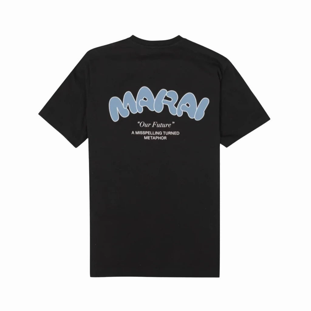 Marai Bubble Print T-Shirt Men Cozy Apparel