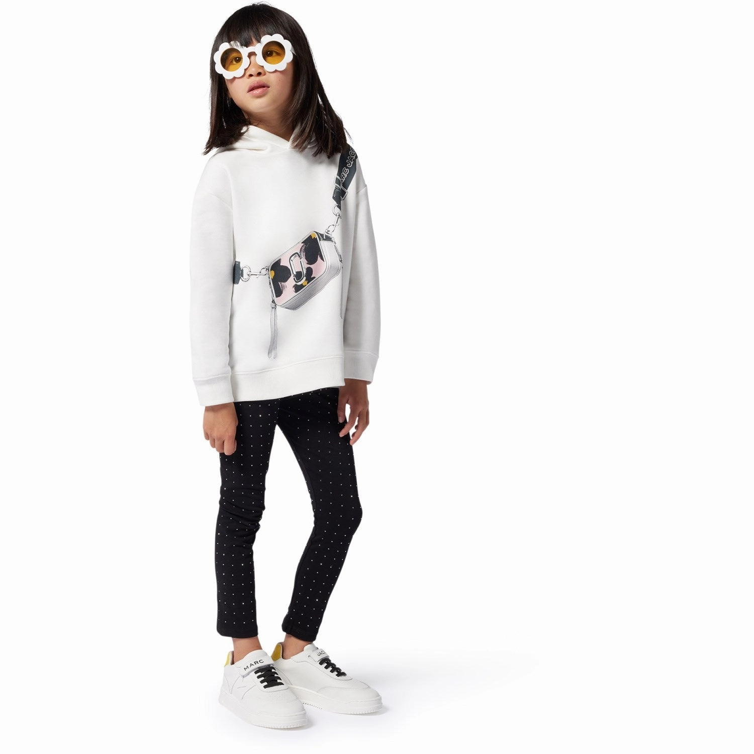 Petite Size Ultra Light Dance Practice Fitness Lover Marc Jacobs Black Leggings