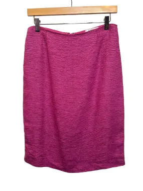 Eco Friendly Material Quick Adjust Toggles Marella Women??s Pink Linen Skirt (Size L)