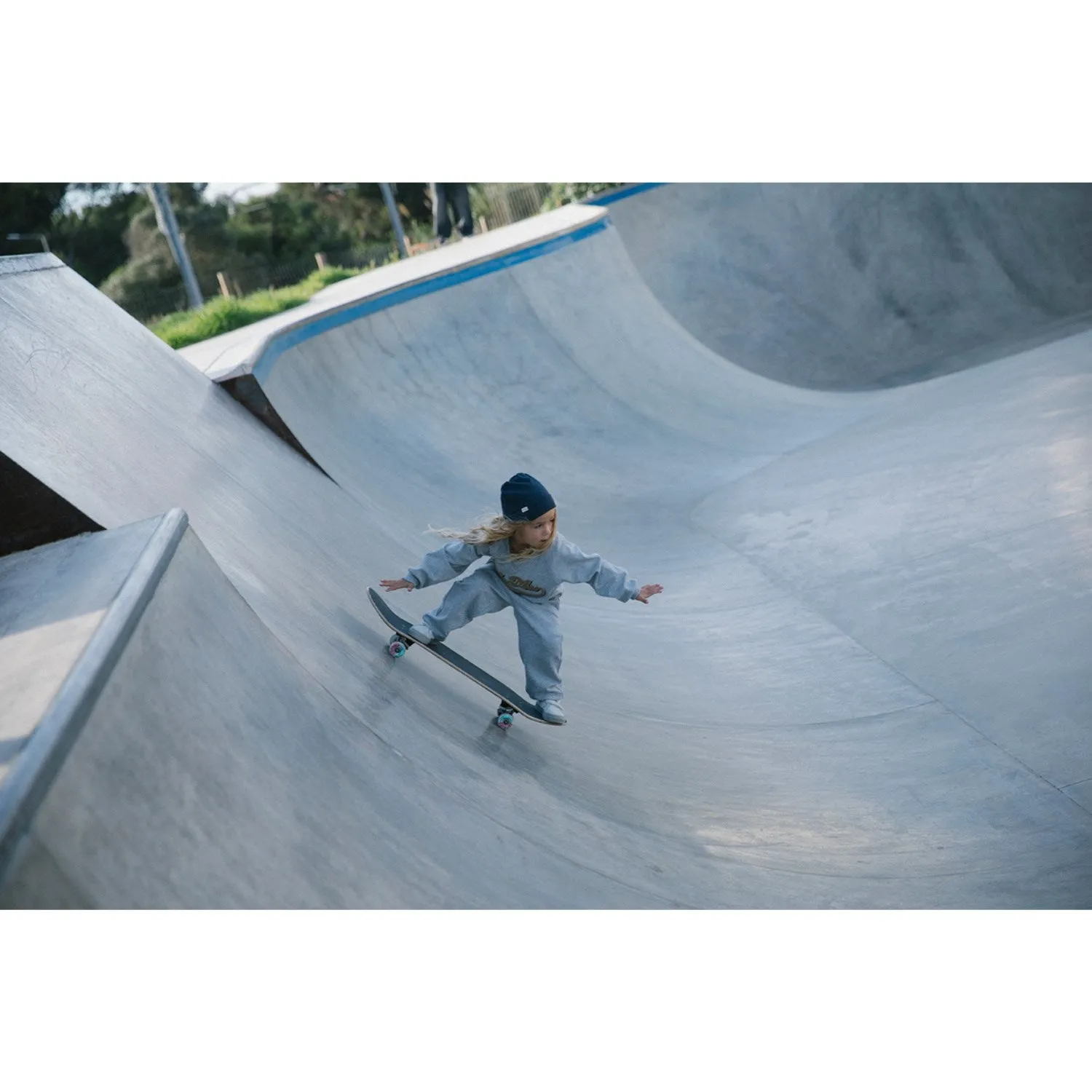 MarMar Double Jersey Light Grey Melange Pelon Pants Wear-resistant Button