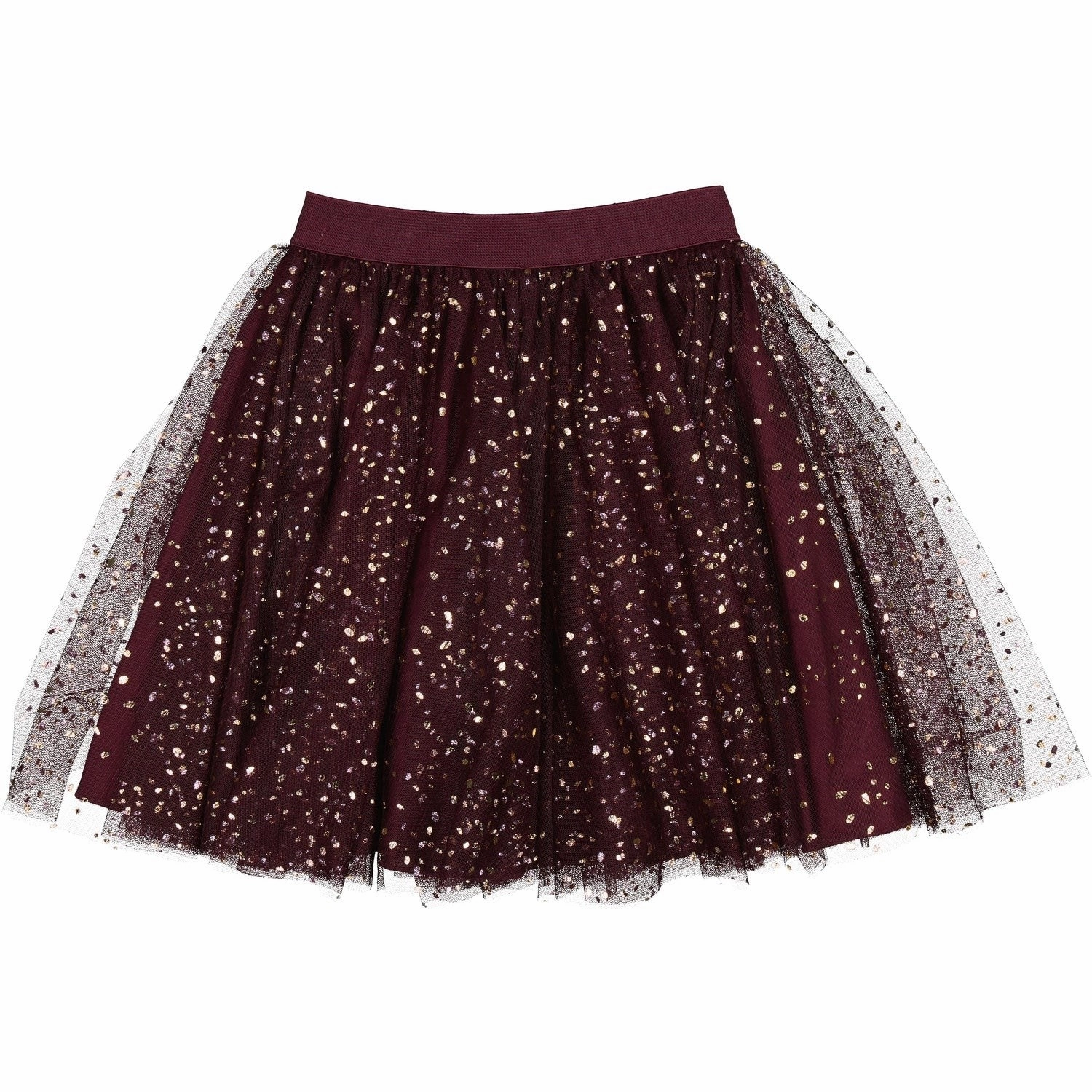 hypoallergenic material Crisp Fit MarMar Ballerina Dotty Deep Mulberry Solo Sun Skirt