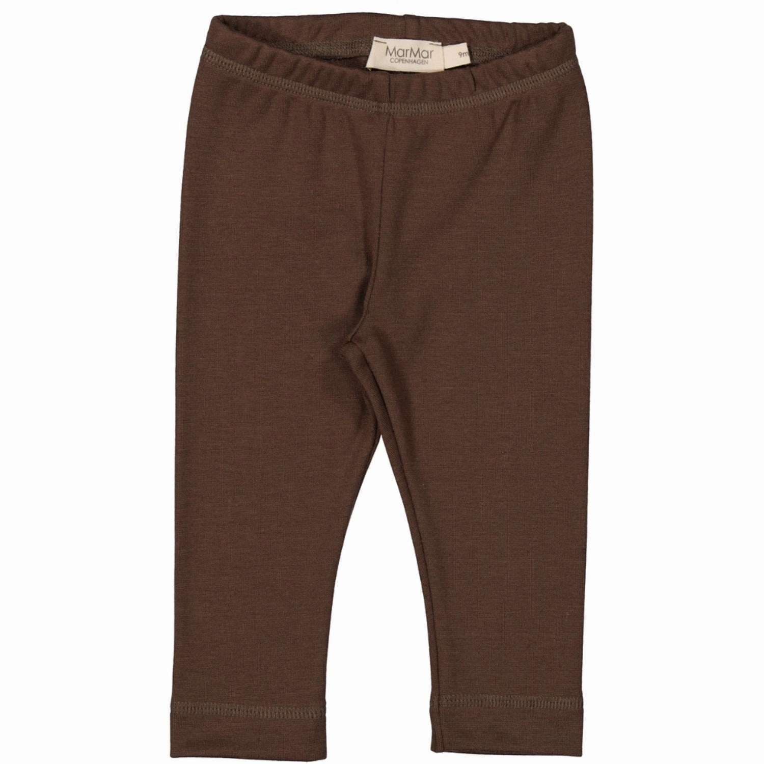 MarMar Base Layer Deep Choco Base Leggings Loose Fit Minimalist Style