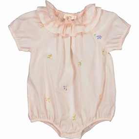 MarMar Cotton Embroidery Spring Embroidery Rosetta Romper Dance Luxury