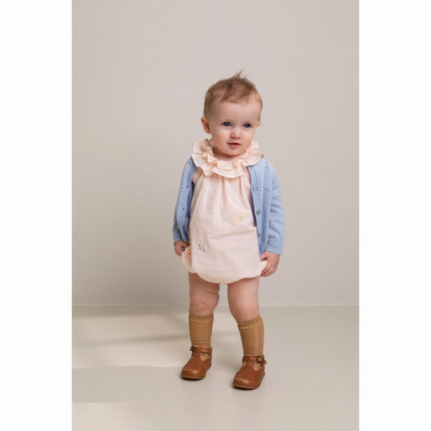 MarMar Cotton Embroidery Spring Embroidery Rosetta Romper Music Girl Luxury Teen