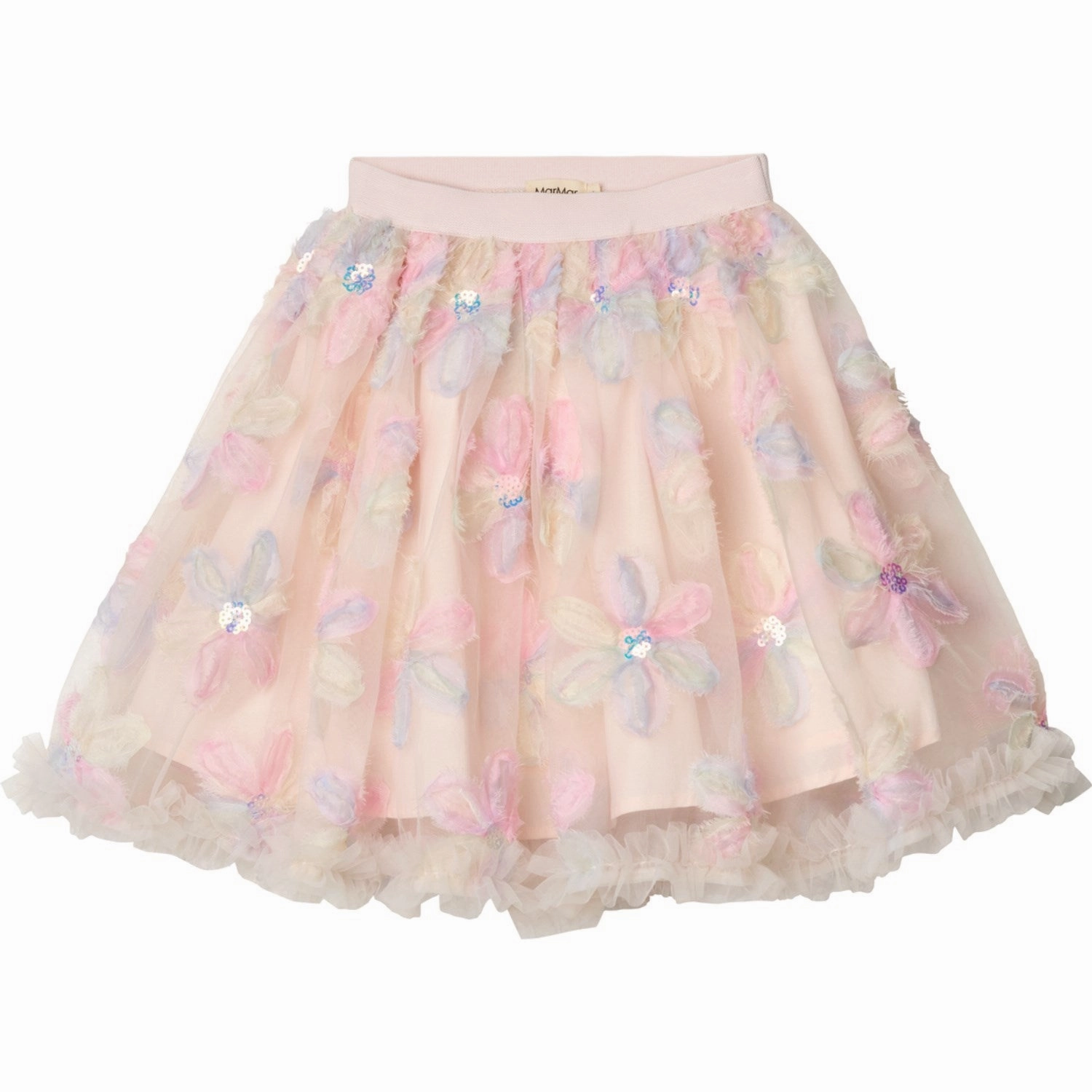 Flexible Motion Simple Look MarMar Flower Tulle Rainbow Tulle Solvig Skirt