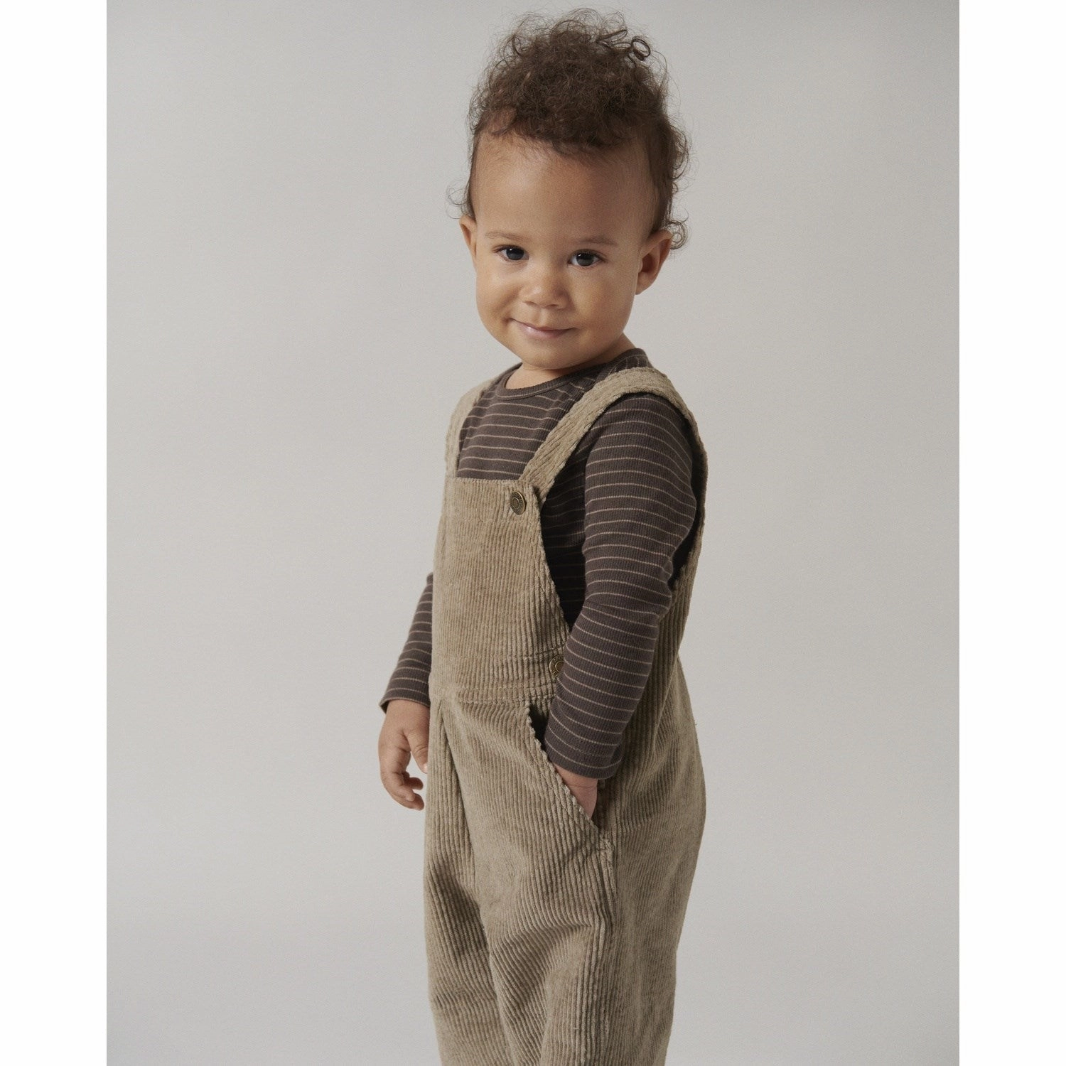 Versatile Waist pilling resistant MarMar Heavy Cord Mud Ruben Overalls