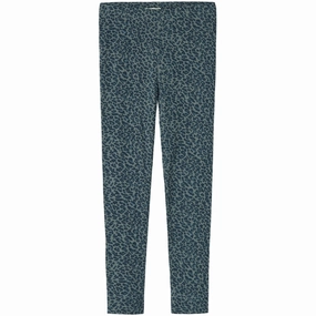 Comfort Stretch MarMar Leopard Dusty Green Leo Leo Leggings