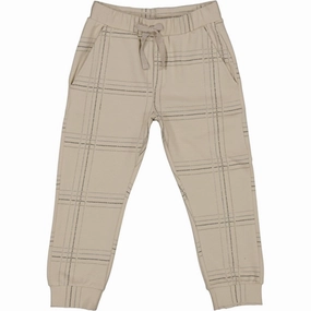 MarMar Logo Check Pelo Sweatpants Lightweight Performance Material Flexible Design