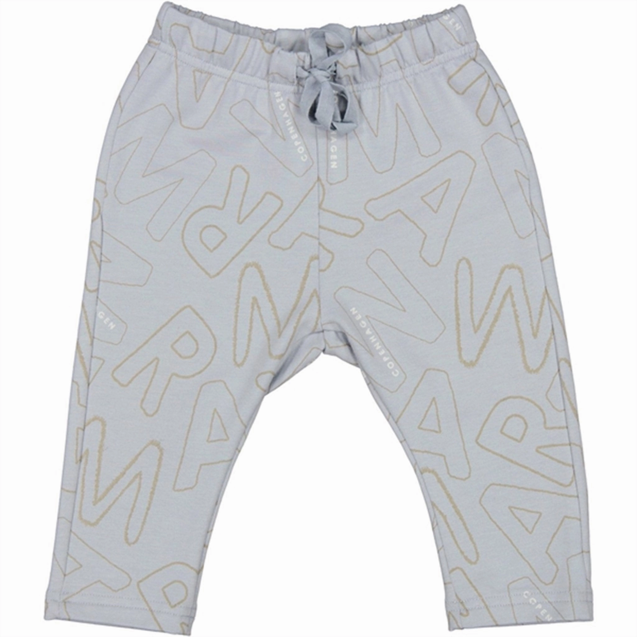 snap closure geometric MarMar Logo Outline Pitti Sweatpants