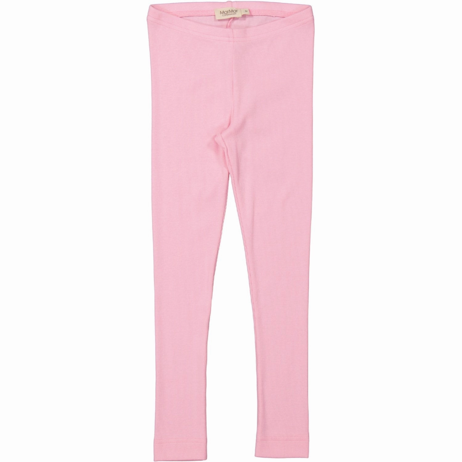 MarMar Modal Fine Rib Pink Blossom Leg Leggings Lightweight Material City Walk Easy Stretch