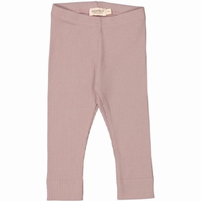 MarMar Modal Lavender Leggings Rib Knit Postpartum Fit Winter Sports Mesh Panel