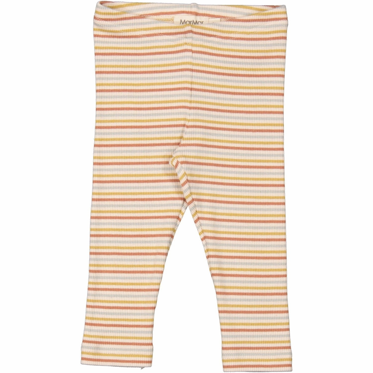 MarMar Modal Rib Autumn Stripe Mix Leg Legging High Durability