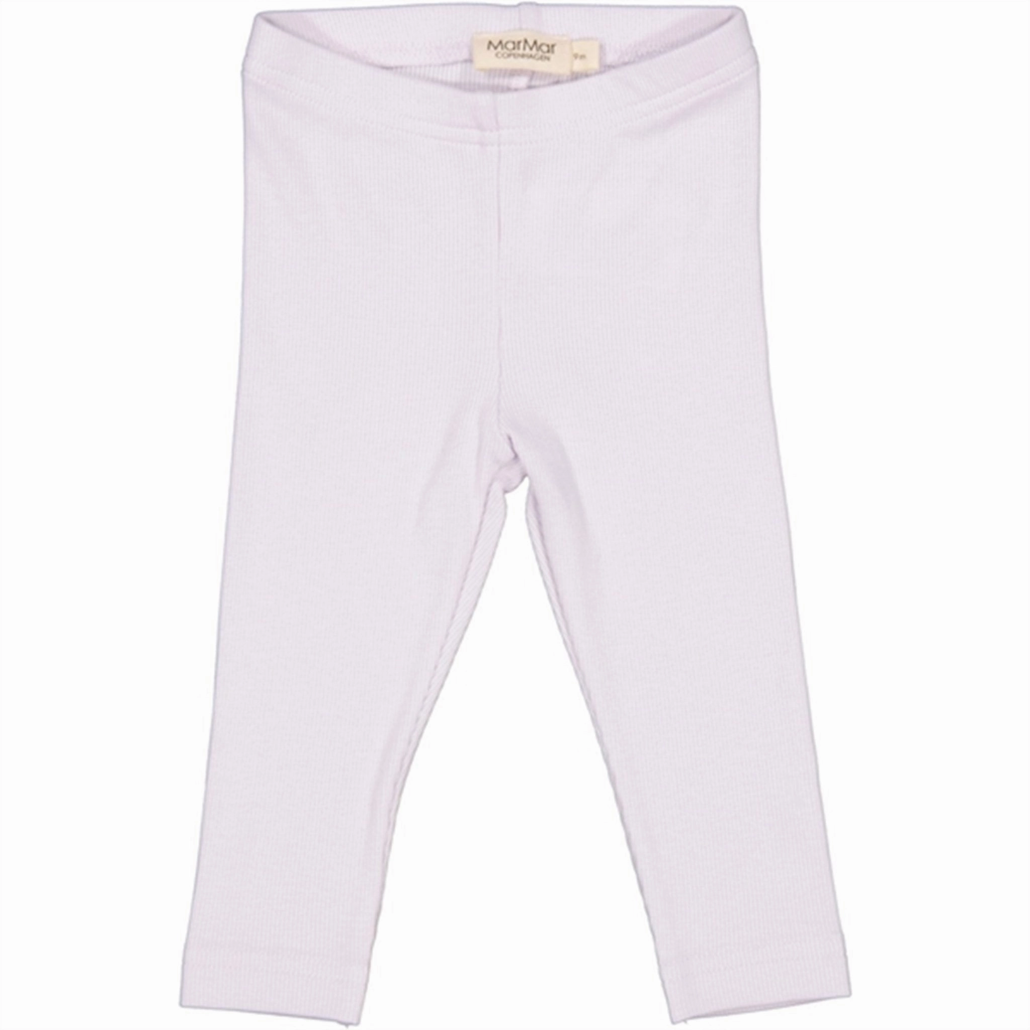 MarMar Modal Rib Lilac Leggings elastic waistband