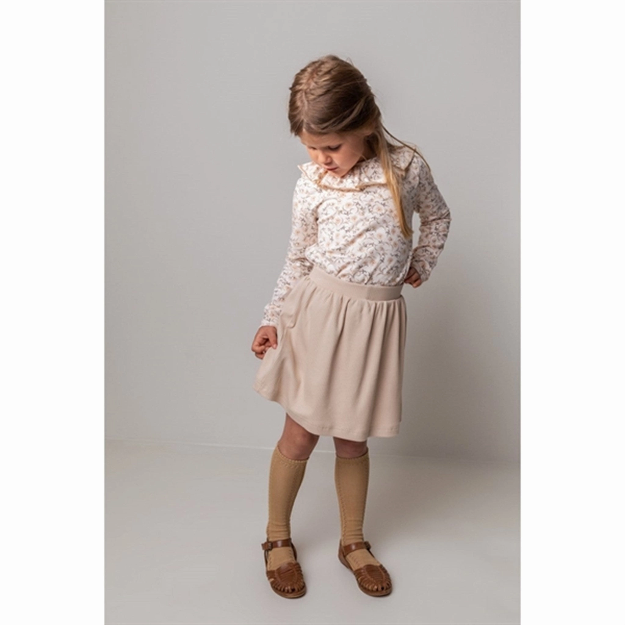 MarMar Modal Rose Moon Skirt Texture Focus