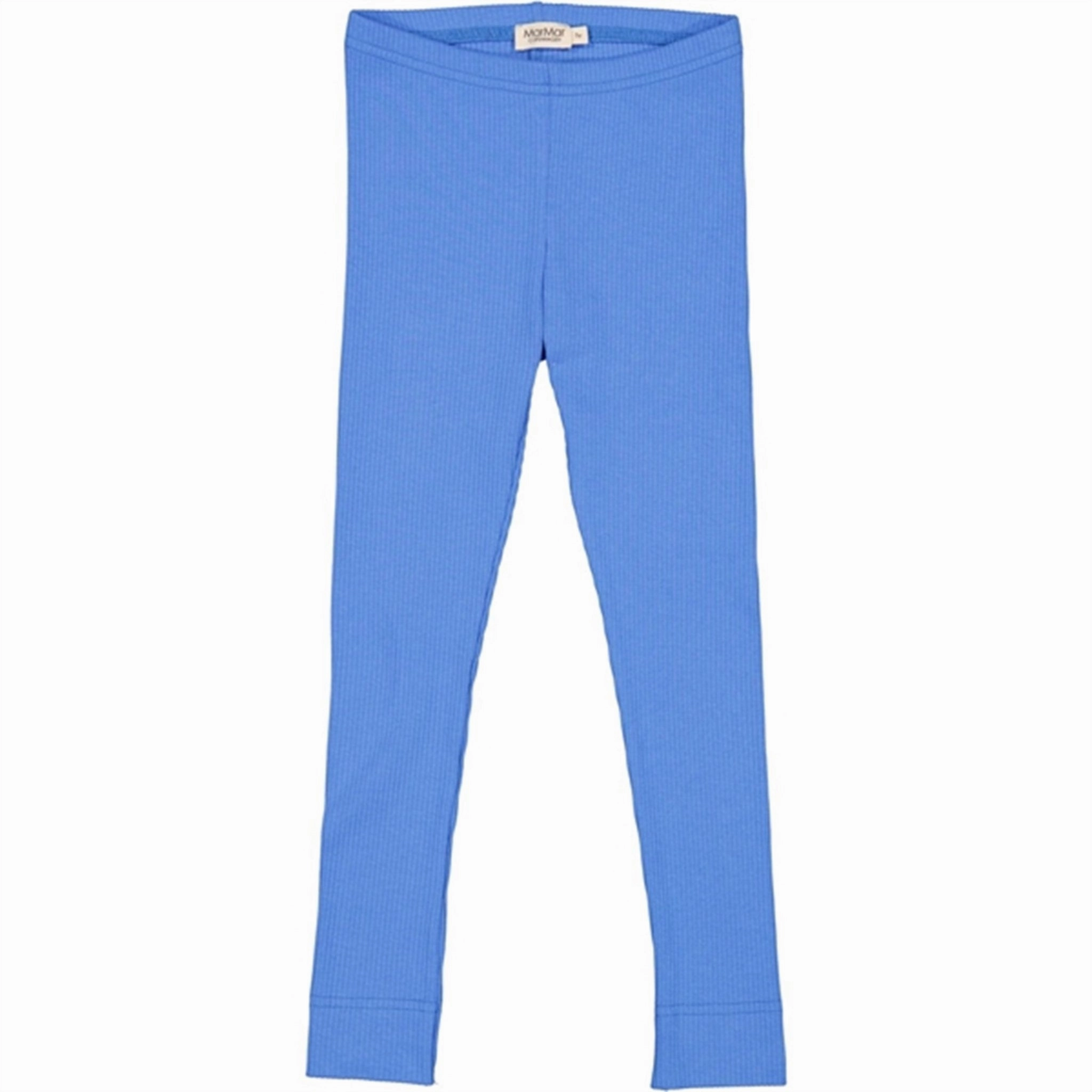 MarMar Modal Vivid Blue Leggings Power Stretch Tagless Labeling