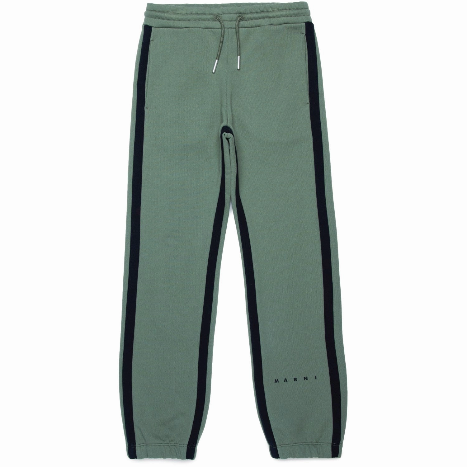 Marni Deep Lichen Green Sweatpants Vertical Compression System MoistureWicking Technology