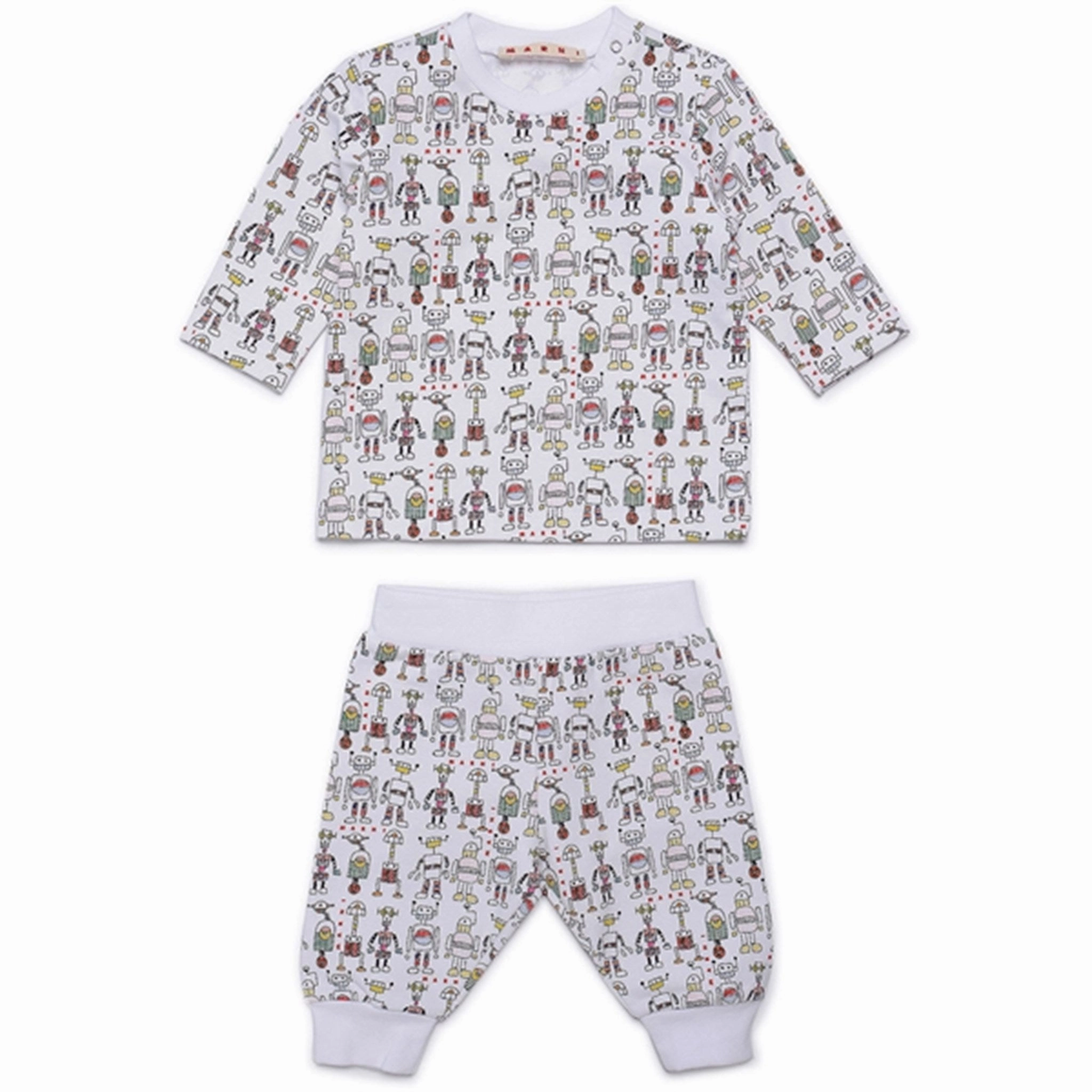 Dynamic Wear Wax Marni White Sweat Set