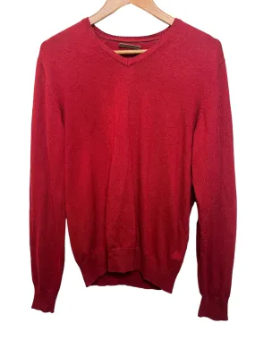 Under Layer Go-To Look Massimo Dutti Red Sweater (Size L)