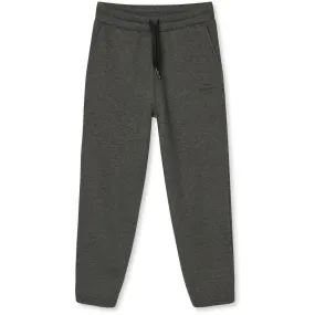 Mads N?rgaard Charcoal Melange Mix Sweat Phil Pants Rugged Design