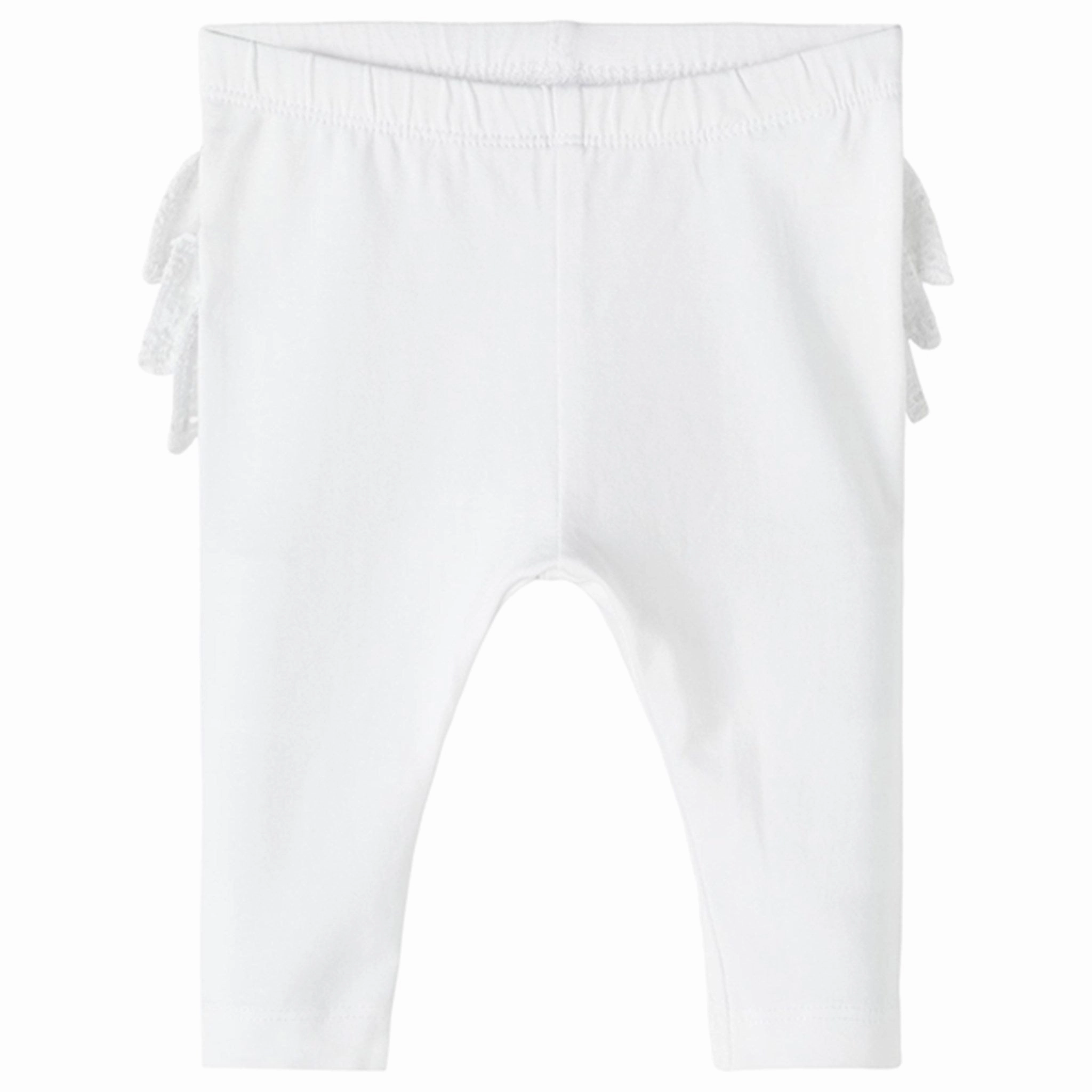 Name it Bright White Fausia Leggings Petite Size Four Way No Compression