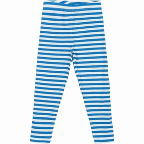 THE NEW Siblings Campanula Striped Fro Rib Leggings vivid color