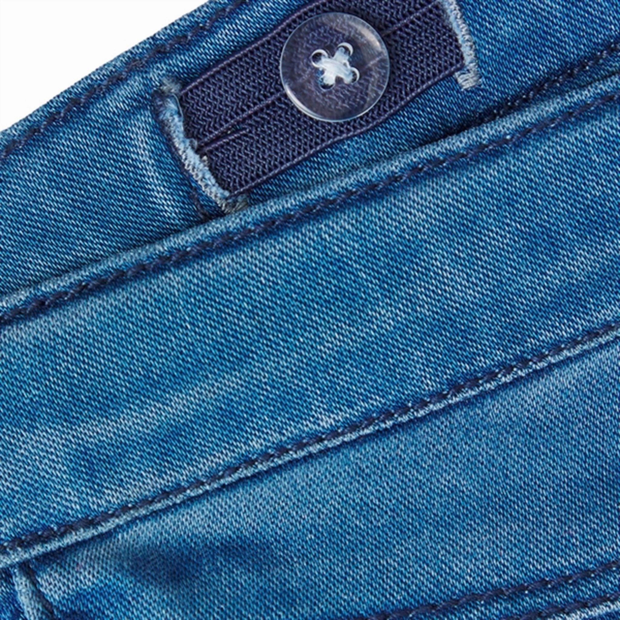 No Pilling Name it Medium Blue Denim Salli Slim Leggings