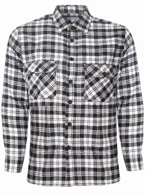 Sustainable Choice Checkered Look Mens Lumberjack Flannel Check Shirt