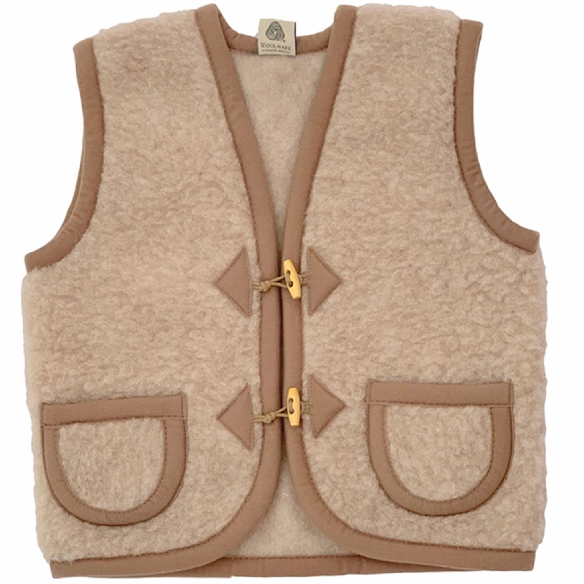 made in USA Non Bulky Insulation Alwero Vest Alpen Junior Beige