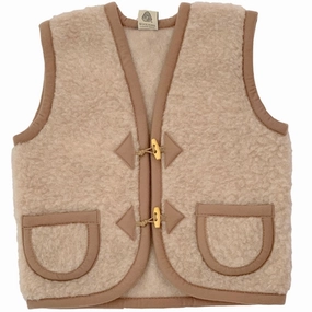 made in USA Non Bulky Insulation Alwero Vest Alpen Junior Beige