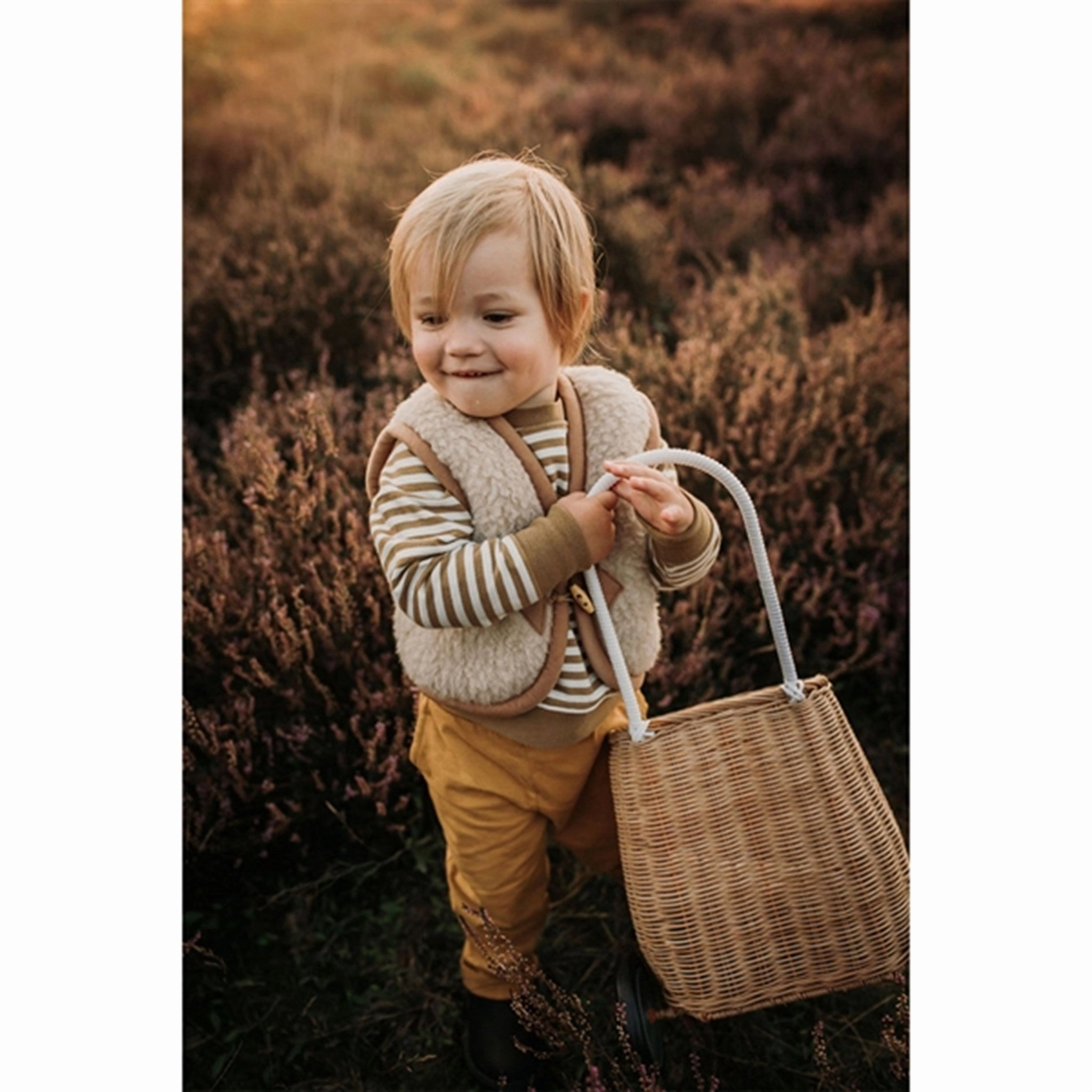 wide size Alwero Vest Alpen Junior Beige