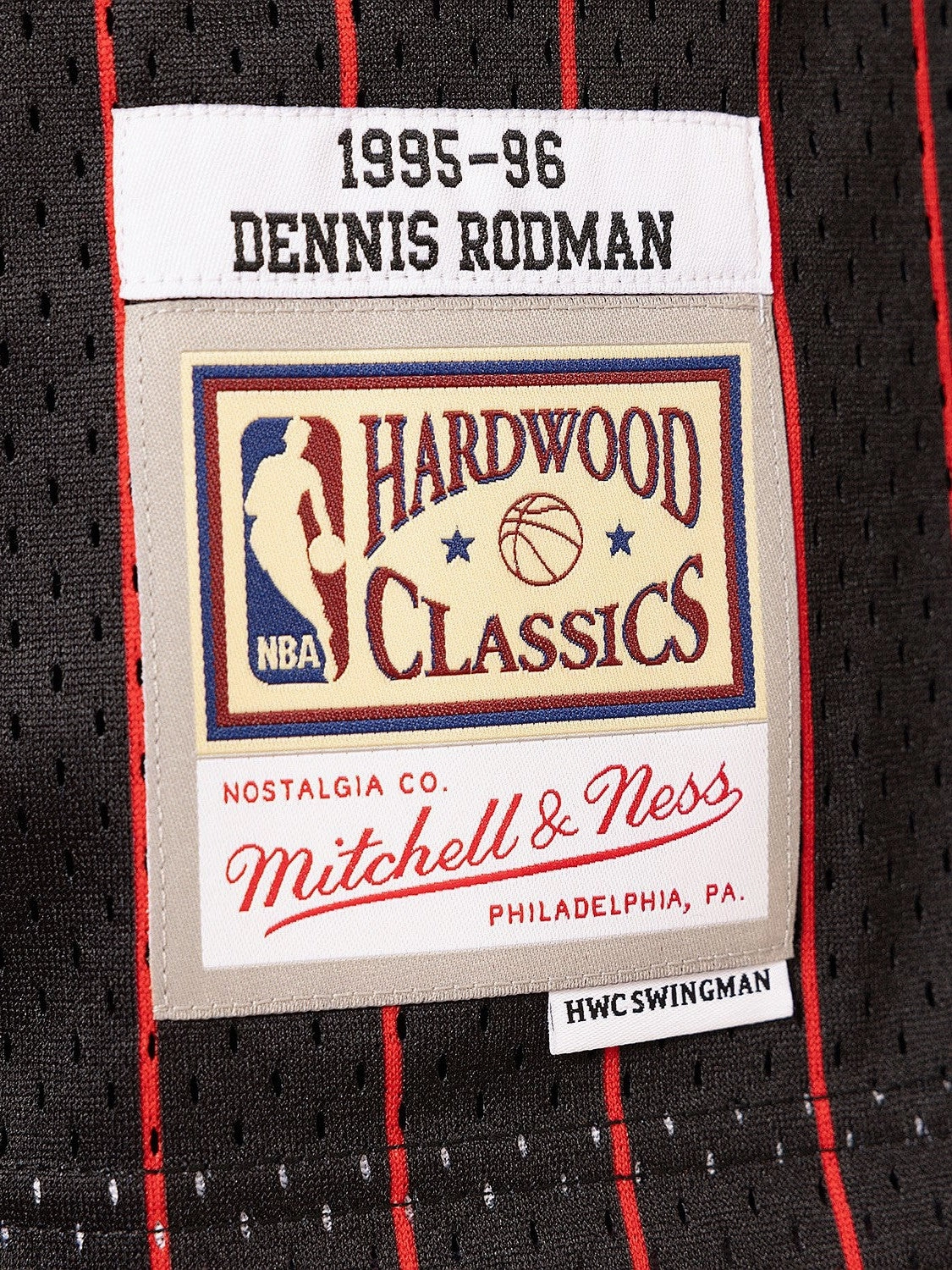 Sporty Look Wear Chicago Bulls Dennis Rodman 95-96 Swingman Jersey