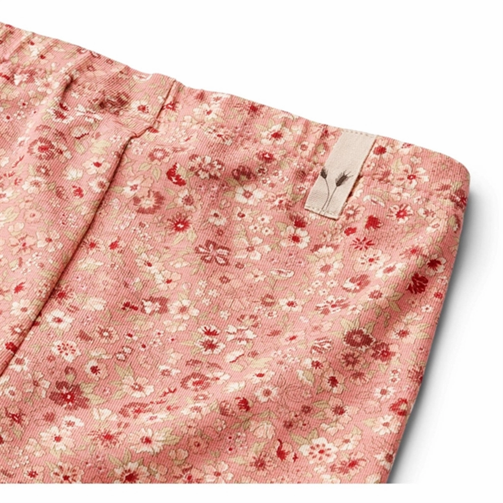 Perfectly Shaped Smooth Waist Wheat Rosette Flowers Leggings Jules