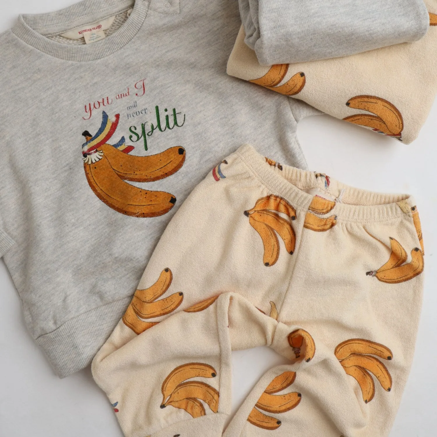 taste venue Comfort Wear Konges Sl?jd Go Bananas Itty Sweat Pants Gots