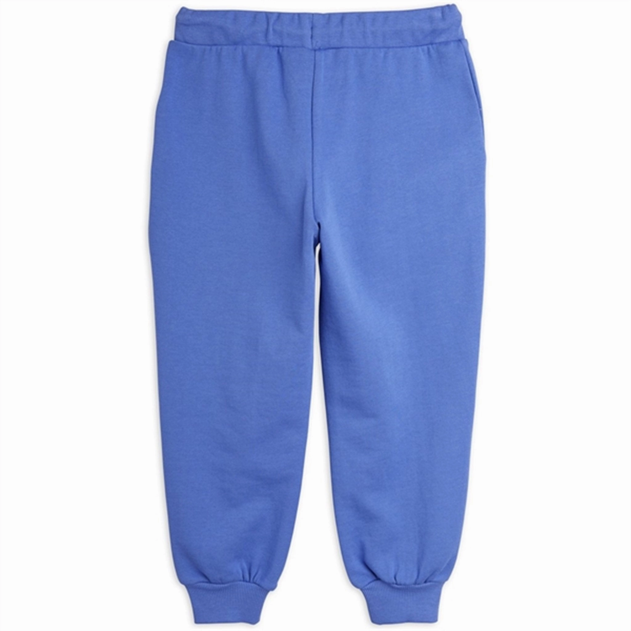 Thermoregulating Fabric Mini Rodini Blue Squirrel Chenille Emb Sweatpants