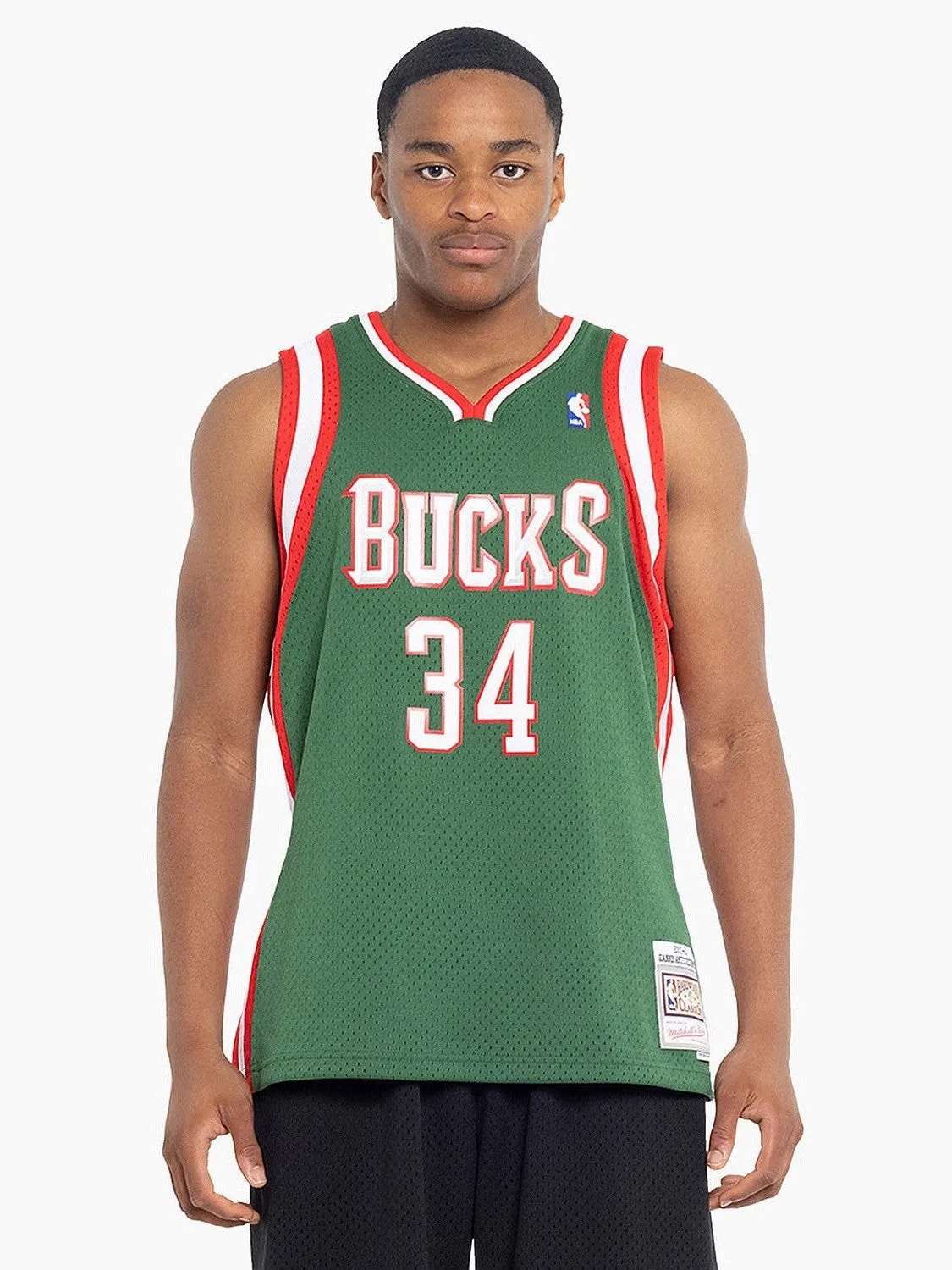 Milwaukee Bucks 13-14 Giannis Antetokounmpo Swingman Jersey Thermal Barrier Interlock