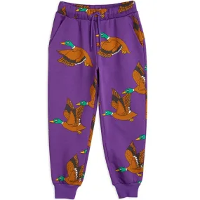 Dynamic Wear size venue Mini Rodini Ducks Aop Sweatpants Purple