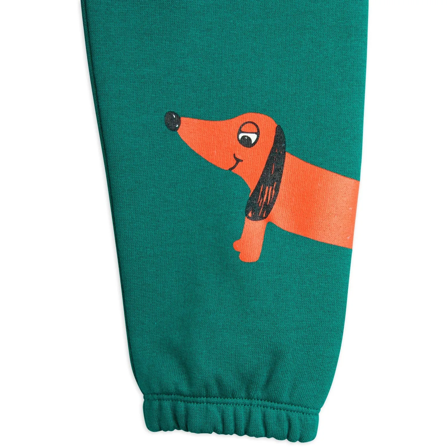 Velvet Mini Rodini Green Dog Sp Sweatpants