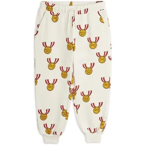 practical gear Soft to touch Mini Rodini Grey Medals Aop Sweatpants