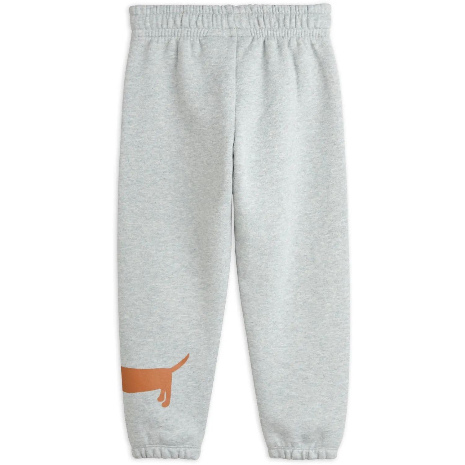 Sophisticated Mini Rodini Grey Melange Dog Sp Sweatpants
